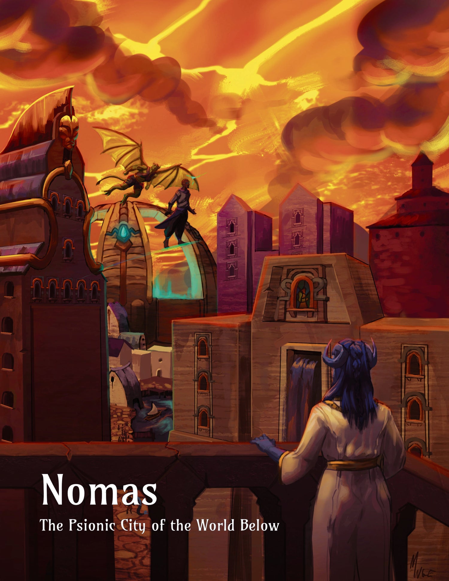 Nomas: The Psionic City of the World Below