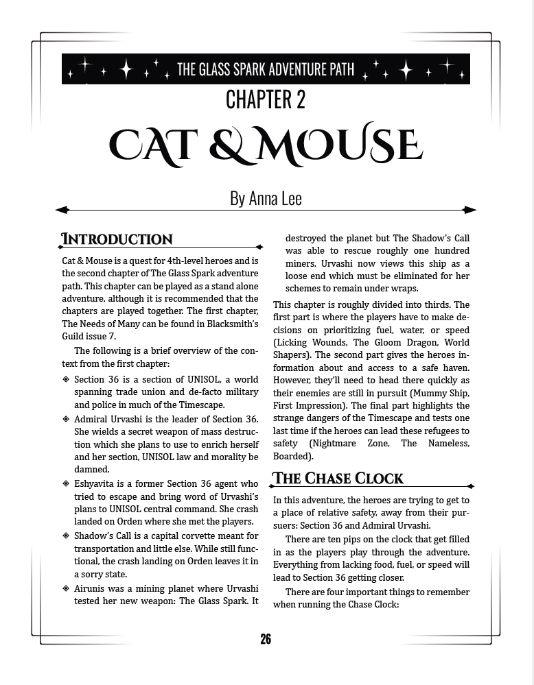 The Blacksmith's Guild Issue #8