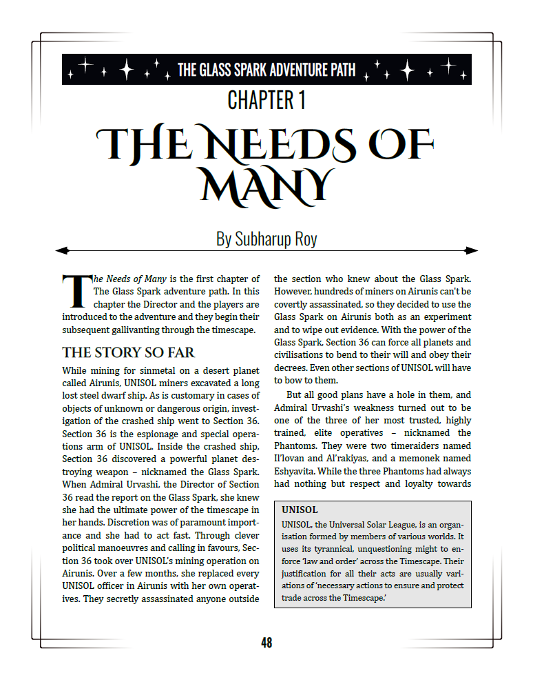 The Blacksmith's Guild Issue #7