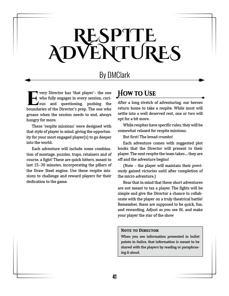 The Blacksmith's Guild Issue #6